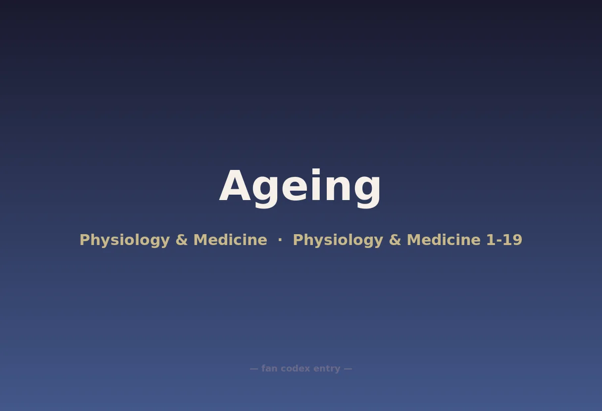 Ageing