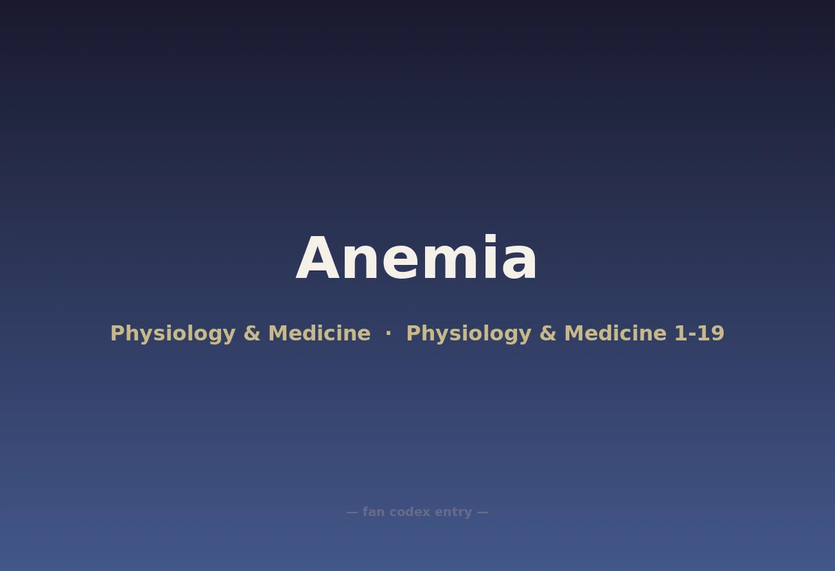Anemia